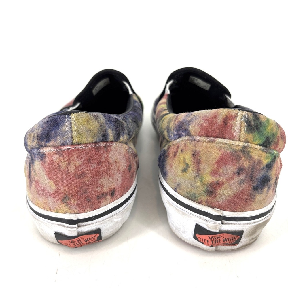 Vans Tie Dye Terry‎ Skate Slip-On Sneakers Skate Shoes Men's Size 8.5 - Picture 10 of 11